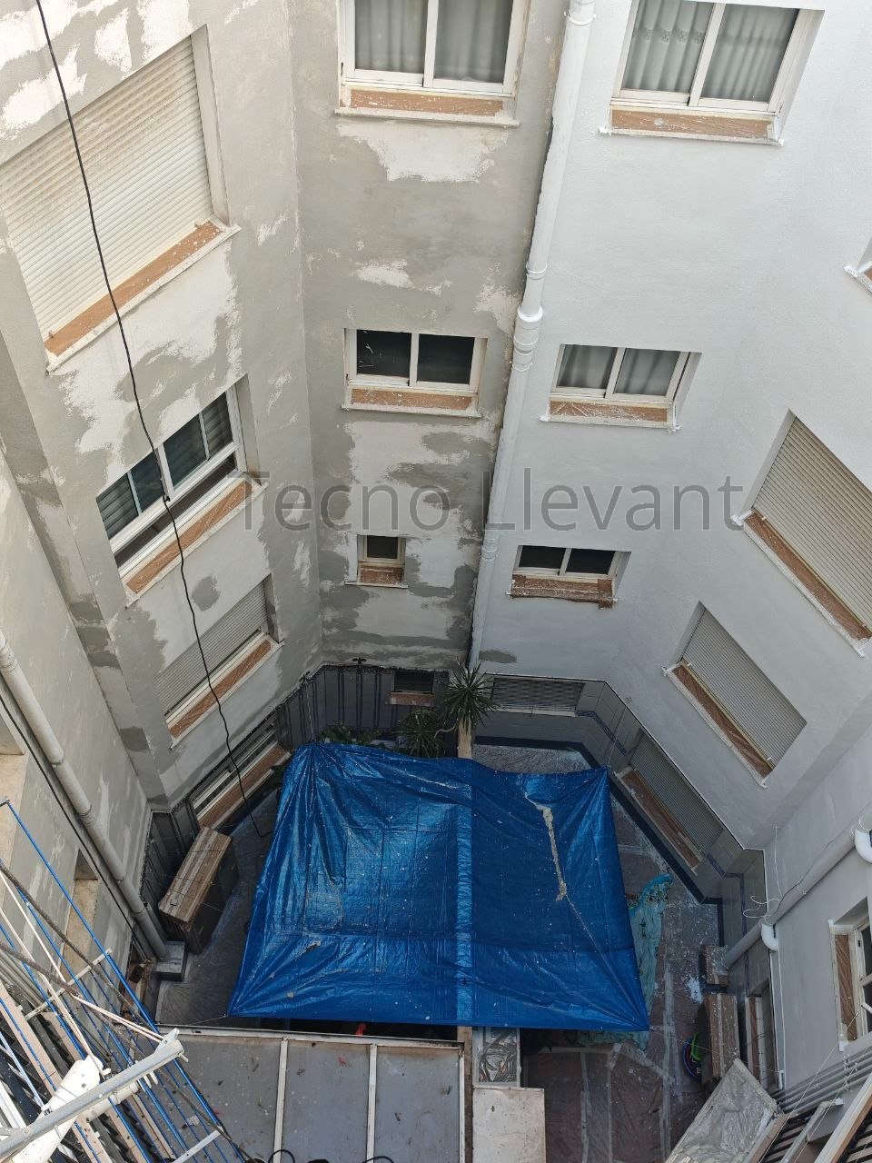 Fachada Deteriorada - Antes TecnoLlevant